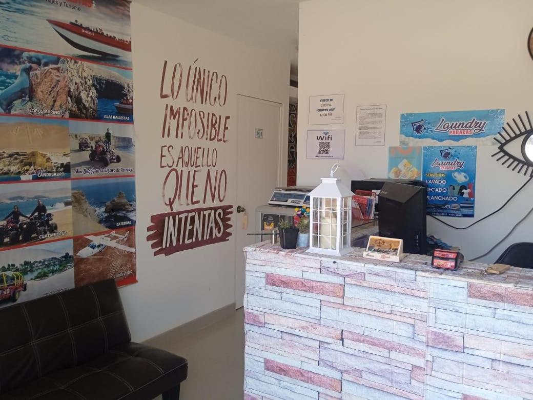 Hostal Brisa Marina Paracas Exteriér fotografie